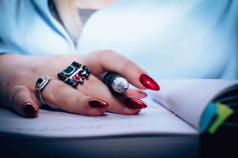 Notebook Pen (stock photo)